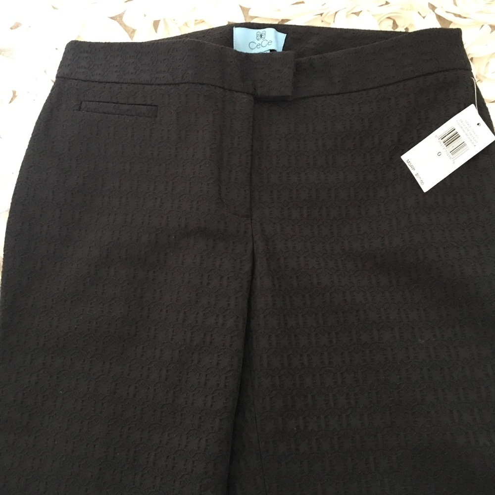CeCe texture design pants - Picture 3 of 8